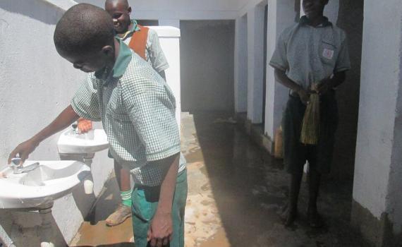 Wash Project - Our new Latrines at URICT orphanage and Junior school